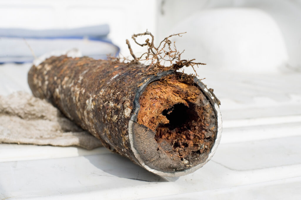 root intrusion pipe
